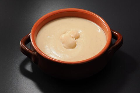 白花豆のスープ